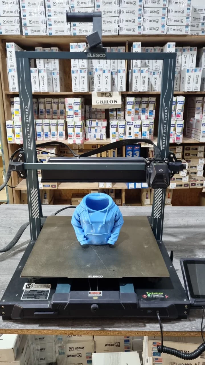 USADA Ender 3 V2 NEO - PEQUEÑO DETALLE EN LA CAMA - 220X220X250 Impresora 3D FDM Creality 30 DIAS DE GARANTIA