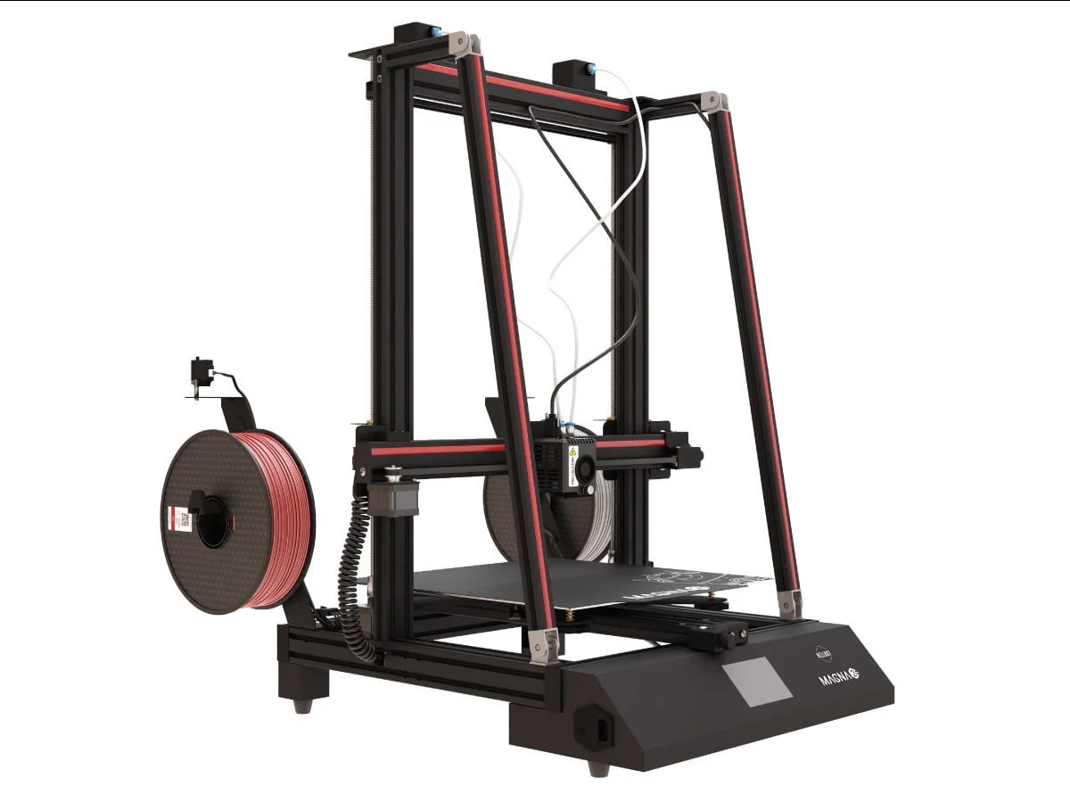 Usada reacondicionada Magna 2 300 300x300x400. Doble Extrusor Wi Fi Impresora 3D FDM Hellbot sin garantia, se retira por SUC MORON