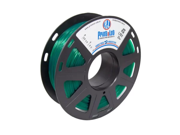 VERDE TRANSLUCIDO PLA 250 gr PrintaLot Filamento 3D DIAMETRO 1,75mm 250 gr