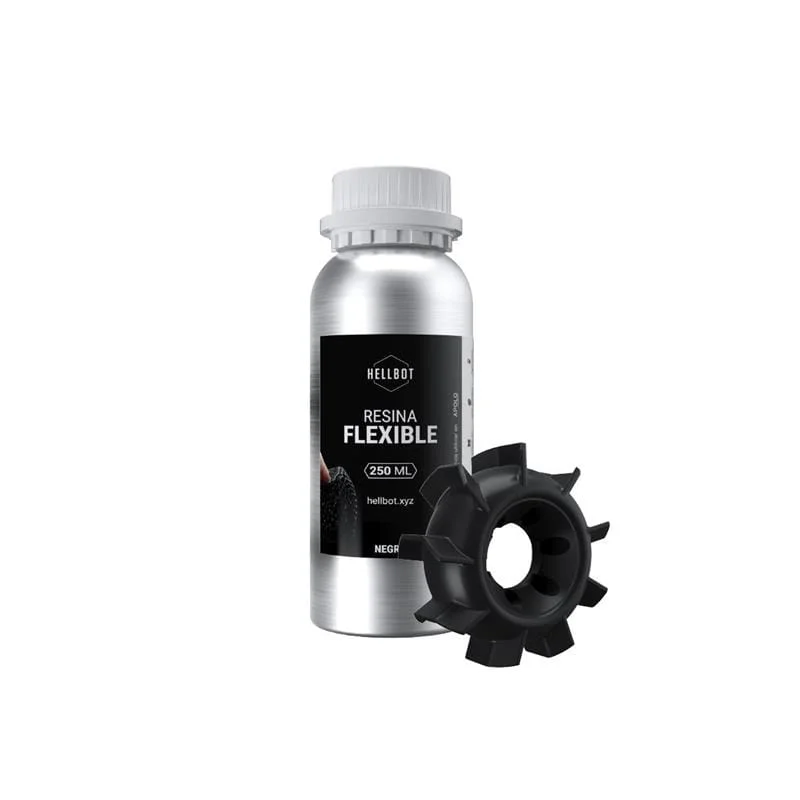 Negra Flexible Resina Hellbot 250ml COD 1995