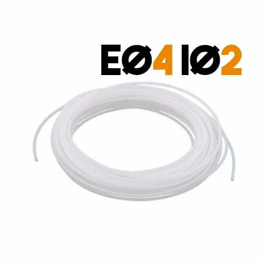 Teflón natural Creality Original 4x2 2x4 PTFE Manguera 1M ENDER MAGNA BIQU 4004200004 C18