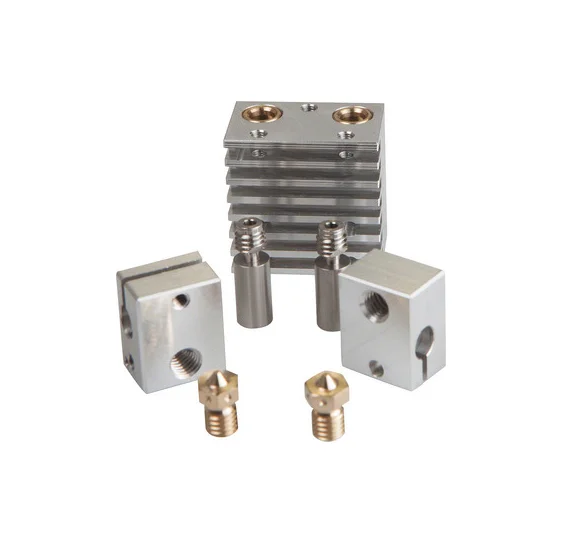 30777-Kit Hotend (Sin ensamblar) 1.75mm E3D Chimera doble material Original - dual color