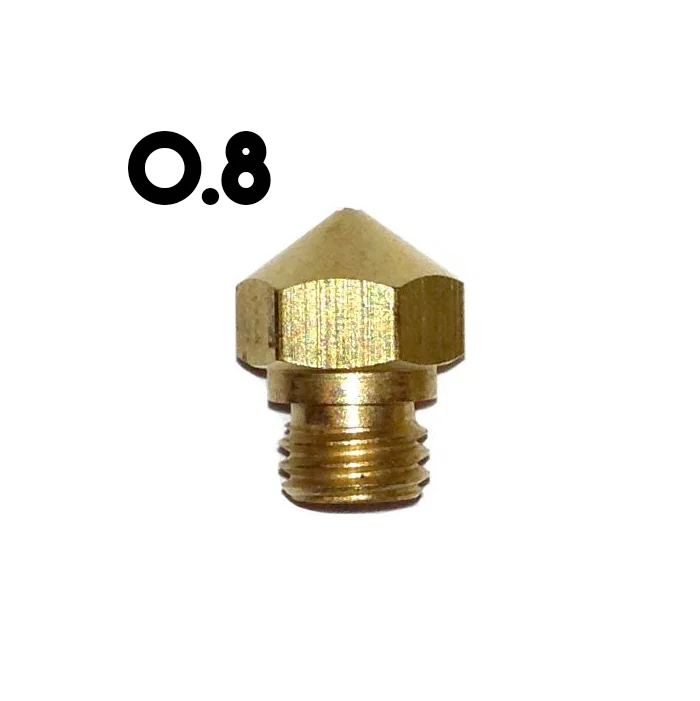 30901-Pico de Bronce 0.8mm Filamento 1.75 - nozzle MK10 C8