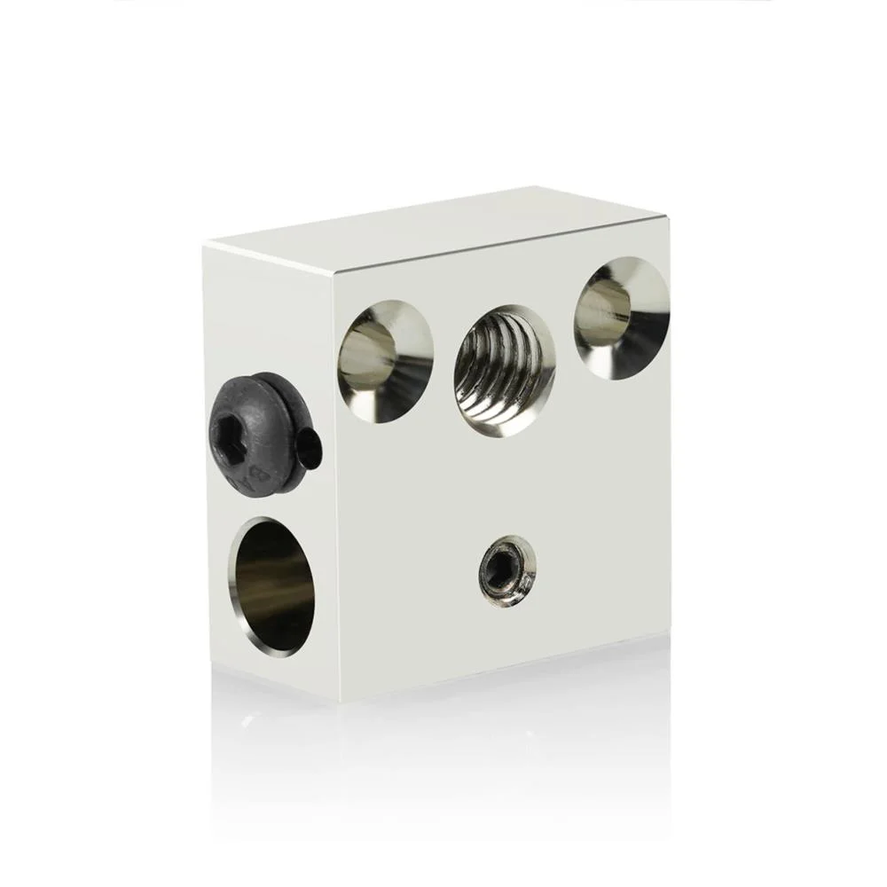 32134-Bloque chapado de aluminio chapado en latón CR10