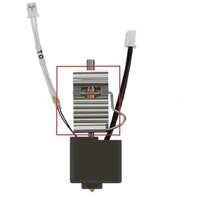 33173- Disipador hotend Anycubic Kobra 3 / 3 Combo C9