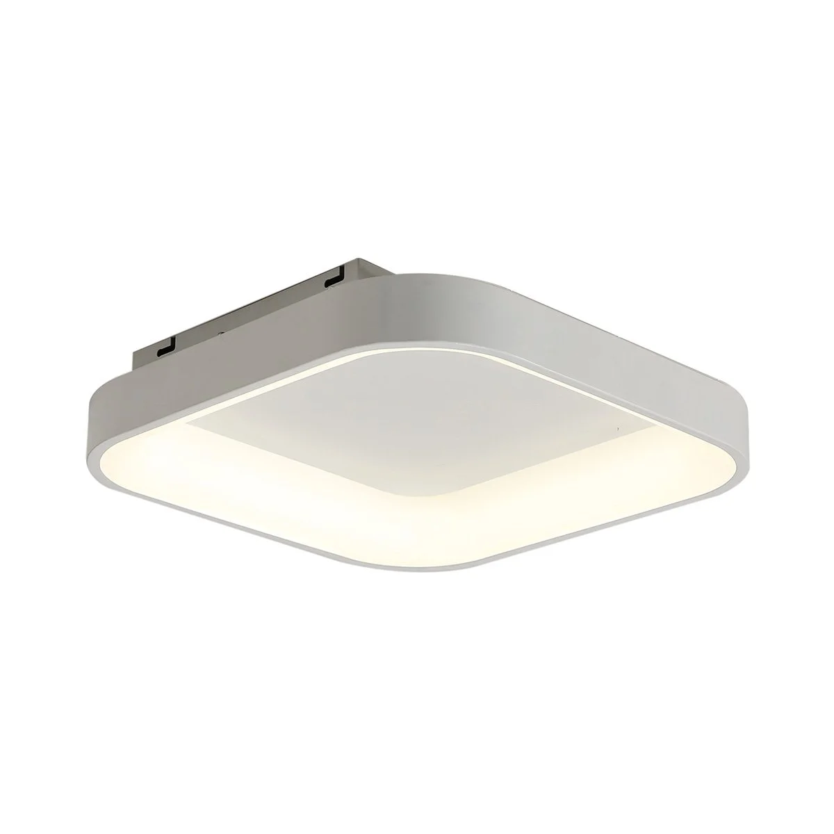 Plafón LED Cuadrado 3 Pasos blanco iluminaria ETHEOS GPDI-40WH