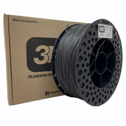 GRIS ACERO PLA 3N3 FILAMENTO 3D 1.75MM 1KG M80IGA175CJ