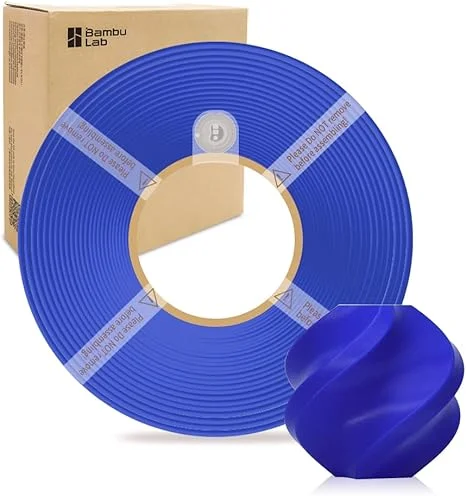Azul Bambu Lab PLA SIN CARRETEL Filamento Básico 1kg 1.75mm