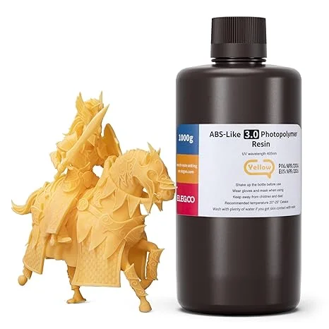 AMARILLO ABS RESINA ELEGOO 1kg 50.103.0103