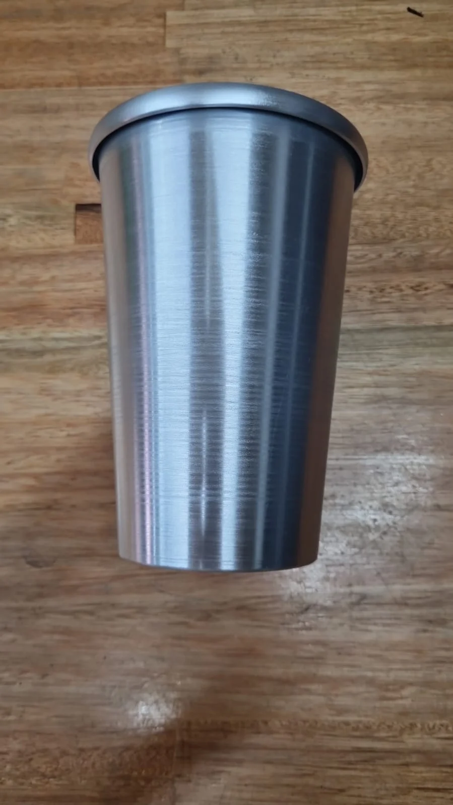 MOD1 750ML LABIO RECTO VASO  ALUMINIO 9.5 (diametro superior) - 7 (diametro inferior) - 15 (altura)