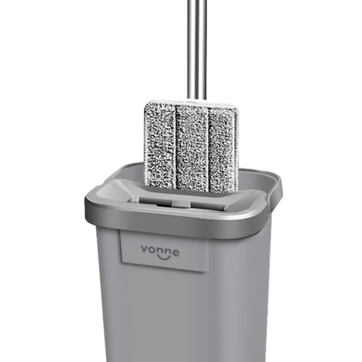 Mopa plana con balde doble depósito - Eco Compact