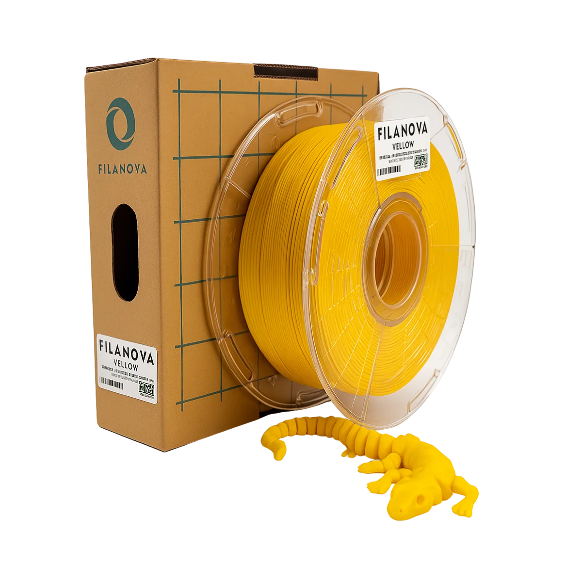AMARILLO Yellow PLA Filanova x 1Kg Filamento 1.75