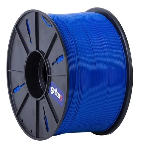 AZUL 2.5kg PLA+ 850 GRILON FILAMENTO 3D 1.75MM MAXICARRETE PLAMAS GRILON