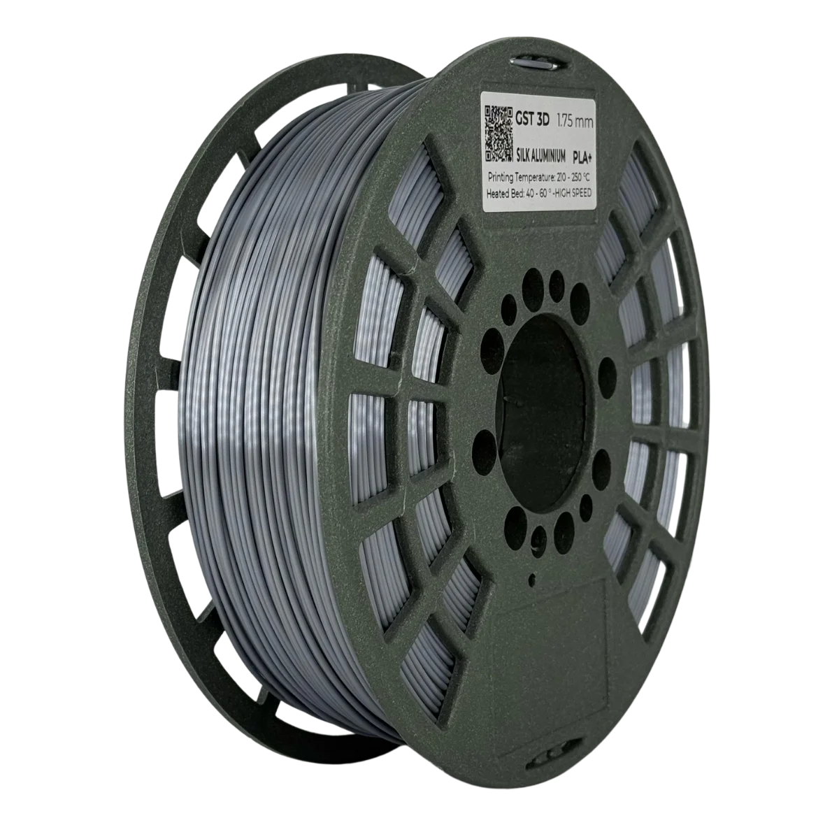 SILK ALUMINIO ALUMINIUM GST SIN CAJA PLA Filamento 3D 1.75 1KG