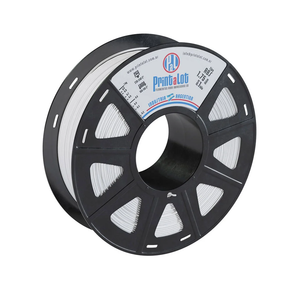 BLANCO ABS PRINTALOT DIAMETRO 1.75 PESO 1KG