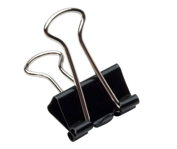 Clip aprieta cama Cant 1 Manitos 25mm Nro.2 Aprieta Papel Binder COD MLA-672517053