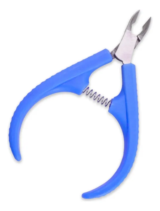 Alicate Corta Cuticulas Profesional Bei Bei Mango Plastico Color Plateado c20