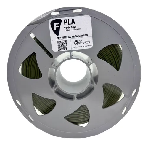VERDE OLIVA FilAr Filamento PLA 1.75 1KG