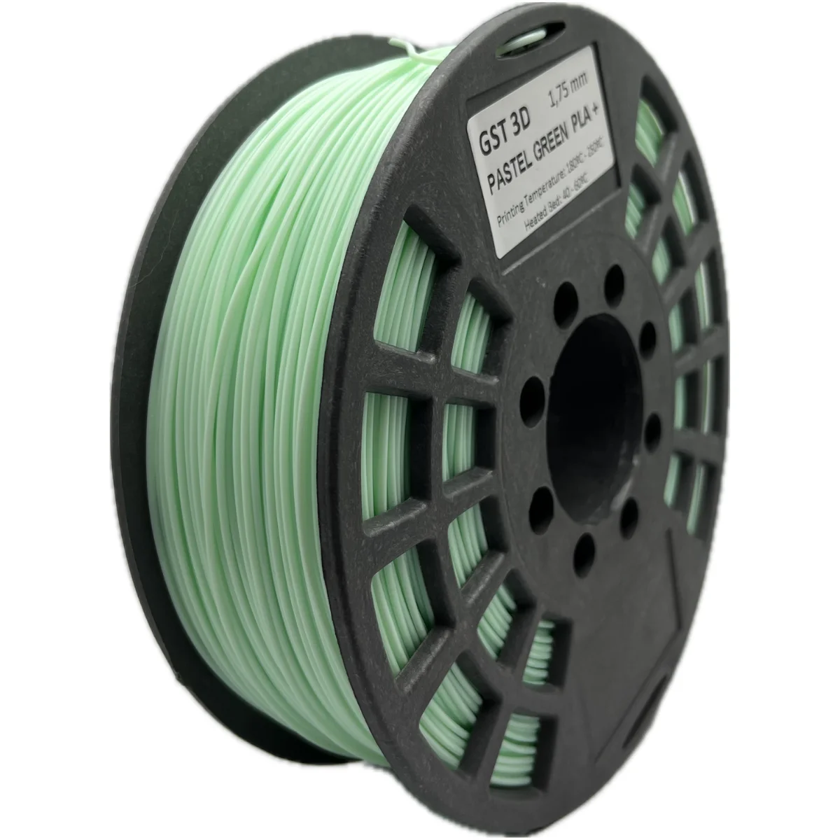 VERDE PASTEL PASTEL GREEN GST CON CAJA PLA Filamento 3D 1.75 1KG