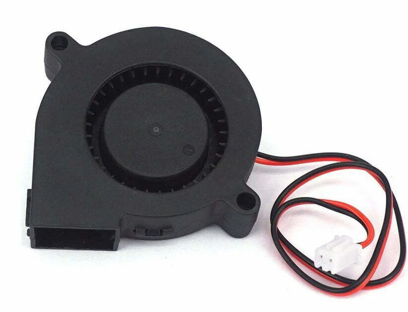 Fan de capa 5015 24v con ficha grande 28cm de cable ventilador caracol TURBINA FAN COOLER VENTILADOR COD 1097 caracol blower