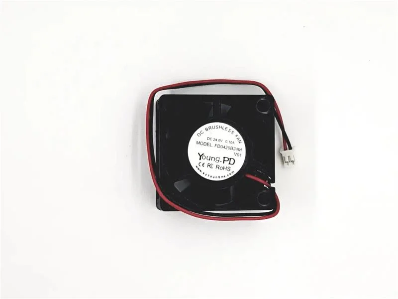 Fan generico 40100 24V CM DE CABLE FICHA CHICA TURBINA FAN COOLER VENTILADOR COD 1345