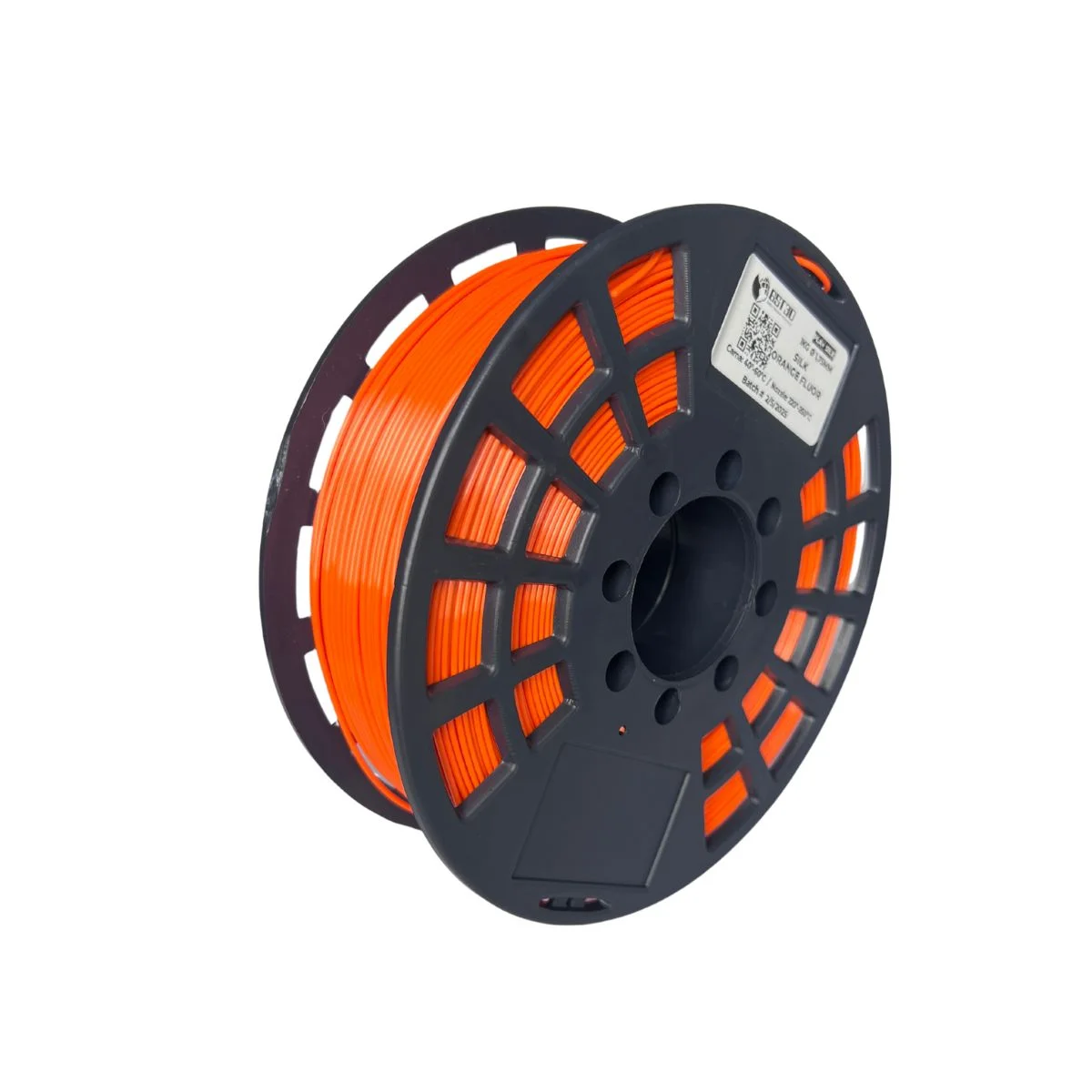 SILK NARANJA FLUO ORANGE FLUO GST SIN CAJA PLA Filamento 3D 1.75 1KG