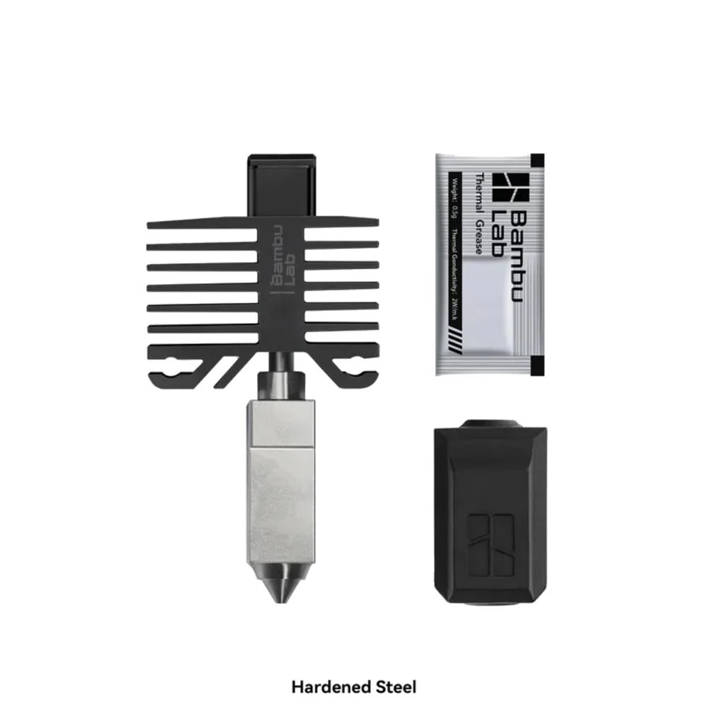 Hotend Boquilla Acero 0.4 Bambu Lab X1C P1P P1S Original 33384 C2