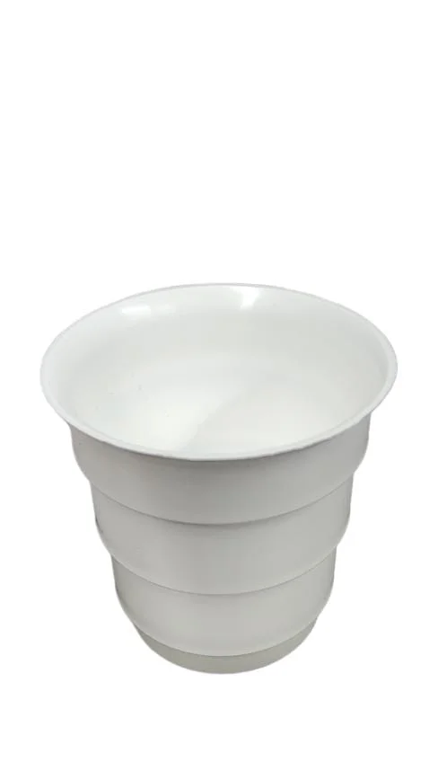 BLANCO Escalonado Mate Interior Polímero Impresión 3d Sin bombilla cant1 N3D