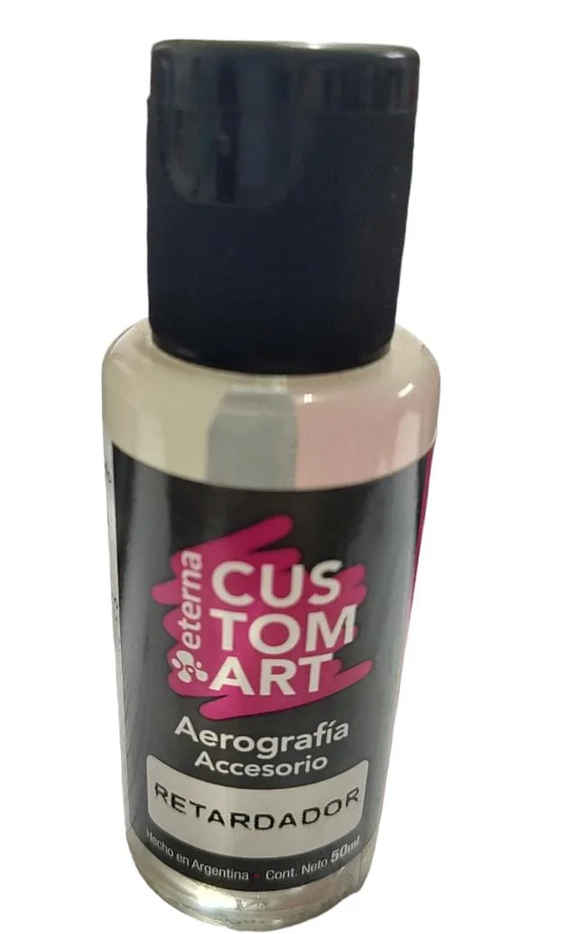 RETARDADOR Pintura Aerografia Eterna Hard Superficies Rigidas 50ml X 15 COD 184