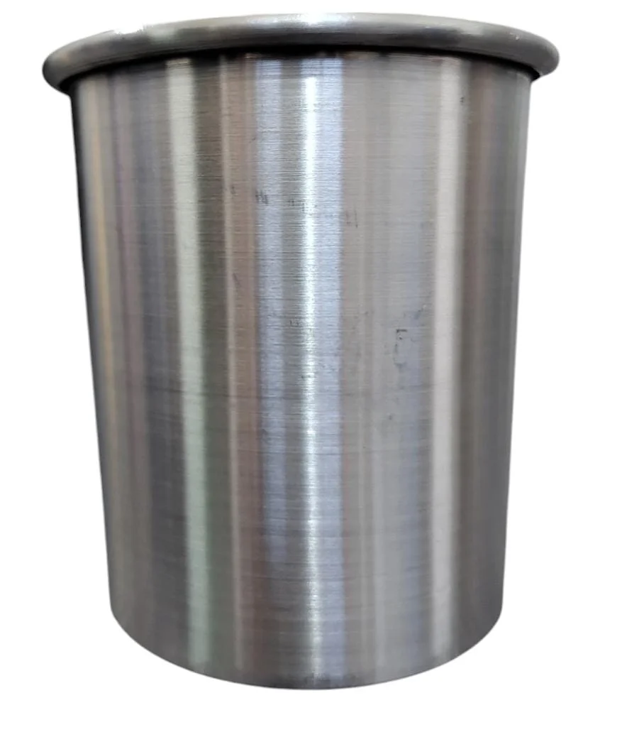 MOD 4 VASO ALUMINIO UN POCO DE RUIDO (SOLO VASO DE ALUMINIO SIN PIEZAS IMPRESAS) 500cm aprox