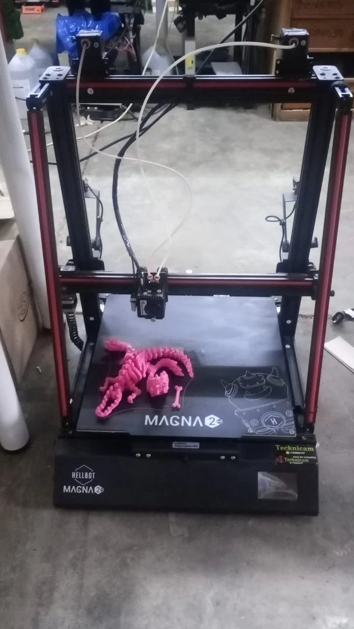 Magna 2 400 v1 USADA MUY BUENA 400 400x400x400 Doble Extrusor Wi Fi Impresora 3D FDM Hellbot 30 DIAS DE GARANTIA