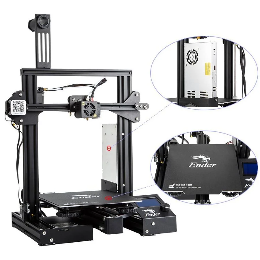 Ender 3 PRO 220x220x250 Impresora 3D FDM Creality COD 902