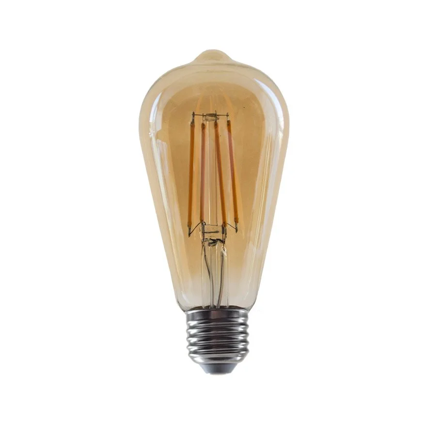 Lámpara LED vintage ST64 8 W - ultra cálida