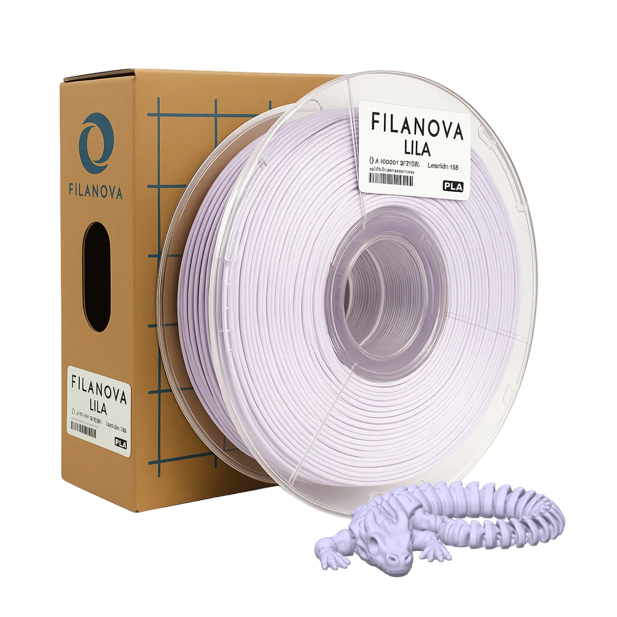 LILA PLA Filanova x 1Kg Filamento 1.75