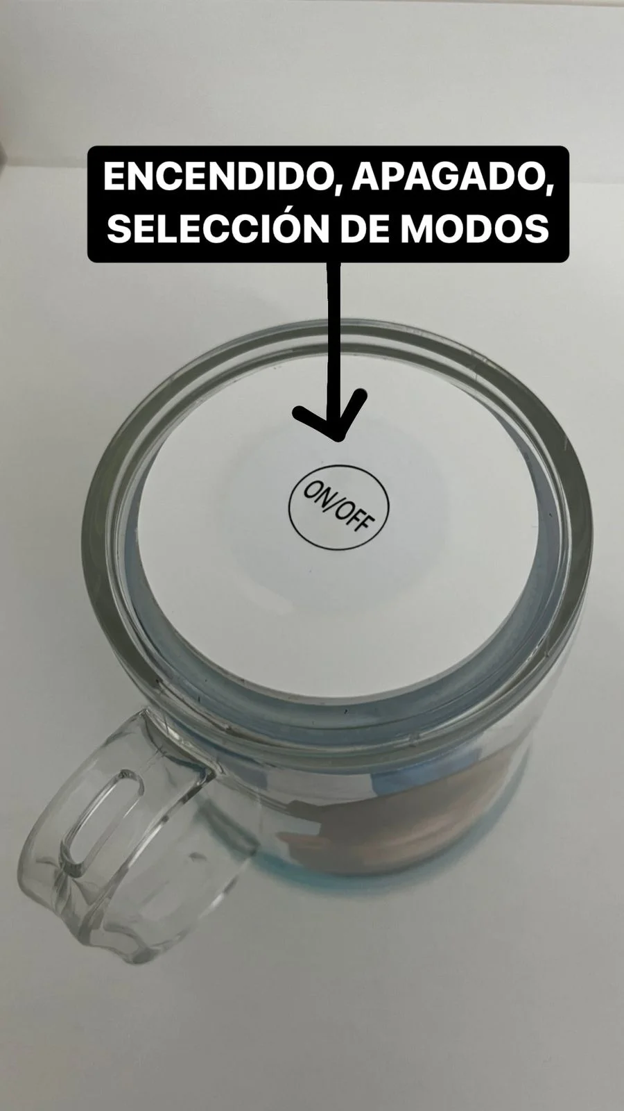 LUZ PARA ALTA TAZA PLASTICA SIN POLIMERO NI CUCHARA NI TAZA