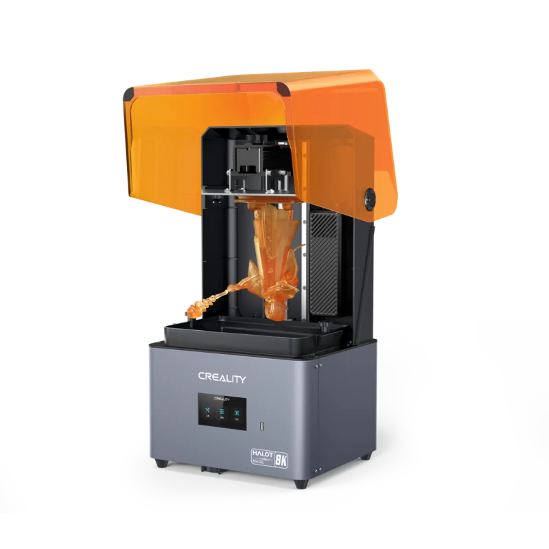 MAGE Halot USADA 228x128x230mm DLP Impresora Resina Creality COD 1003040105 buen estado 30 dias de garantia