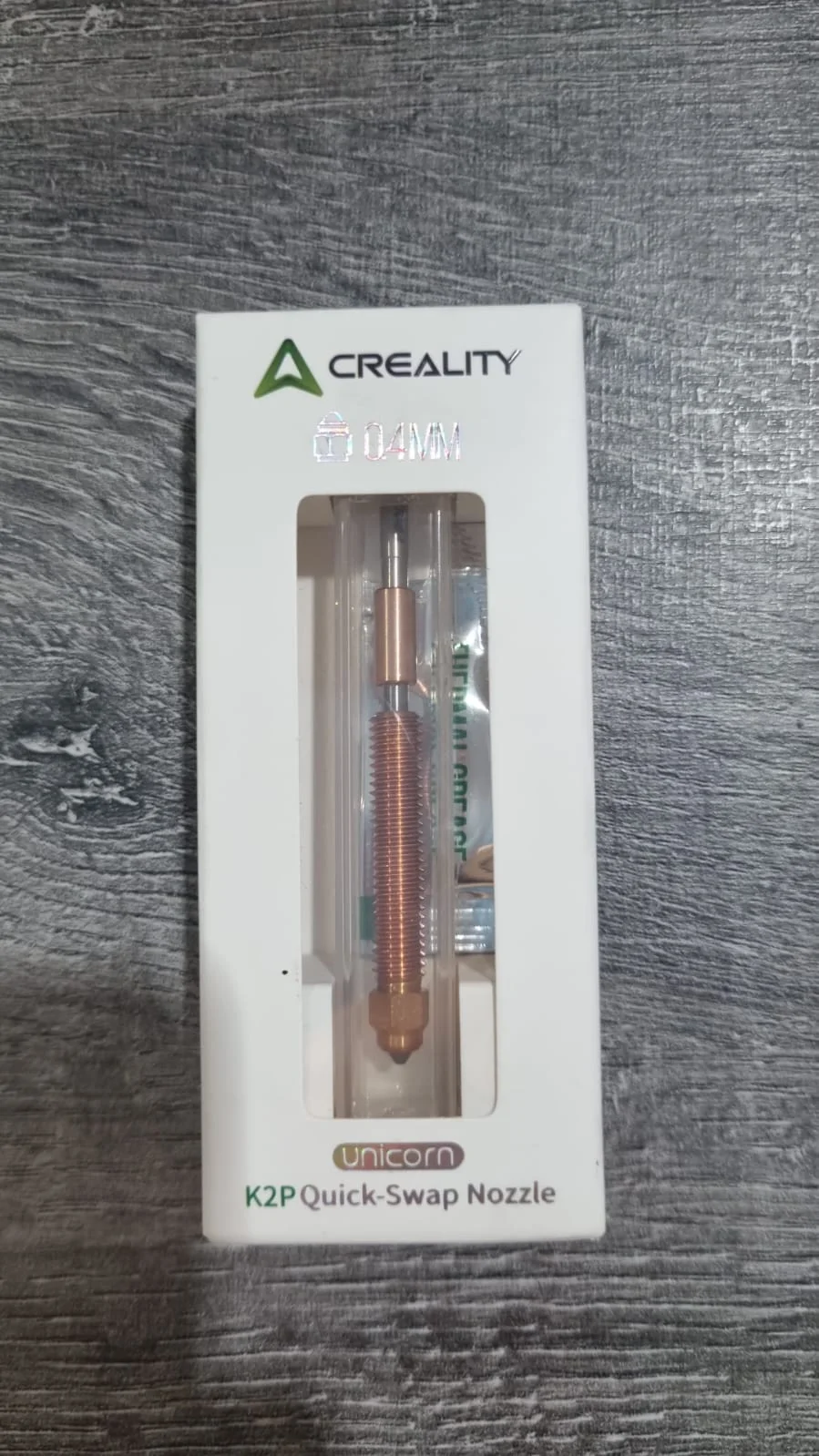 PICO 0.4 Creality K2/Creality HI - Nozzle Unicorn Creality Original 4008030074 C5