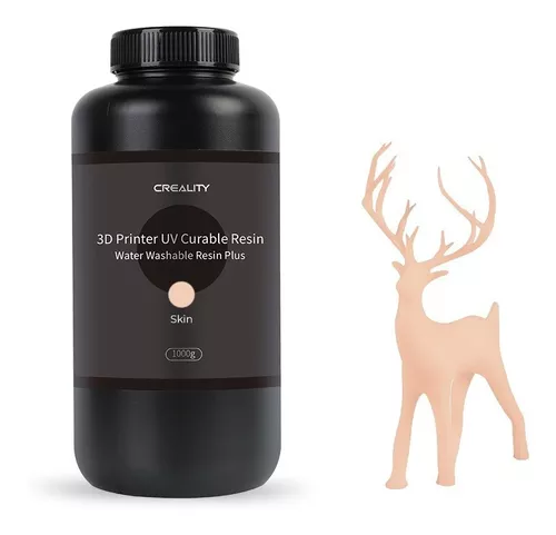 PIEL Lavable al Agua PLUS Resina Creality botella plastica 500g 0.5Kg Skin COD 1265 3302010046