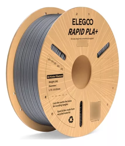 PLATA Rapid PLA MAS Elegoo Filamento Diámetro 1,75mm 1kg  50.203.0165