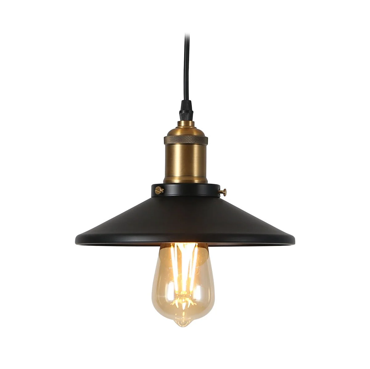 Luminaria colgante plato Lampara