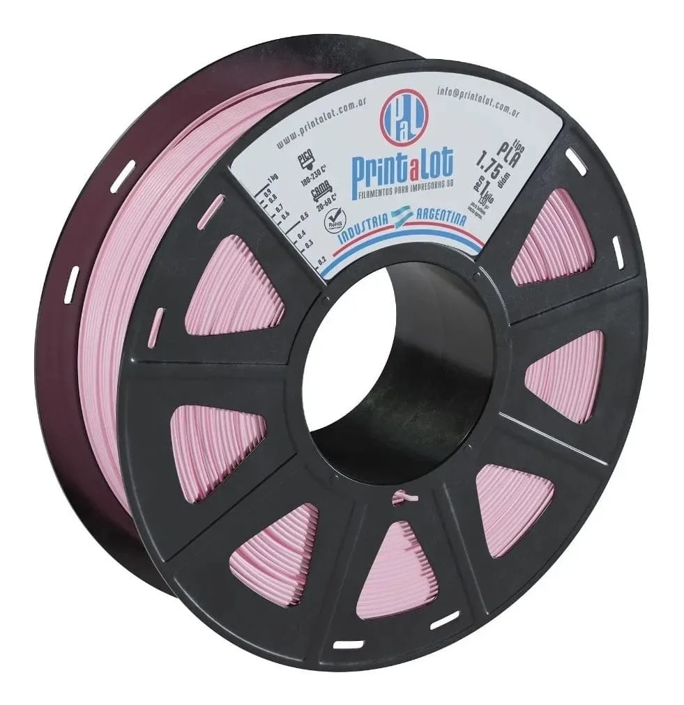 ROSA PLA 250 gr PrintaLot Filamento 3D DIAMETRO 1,75mm 250 gr