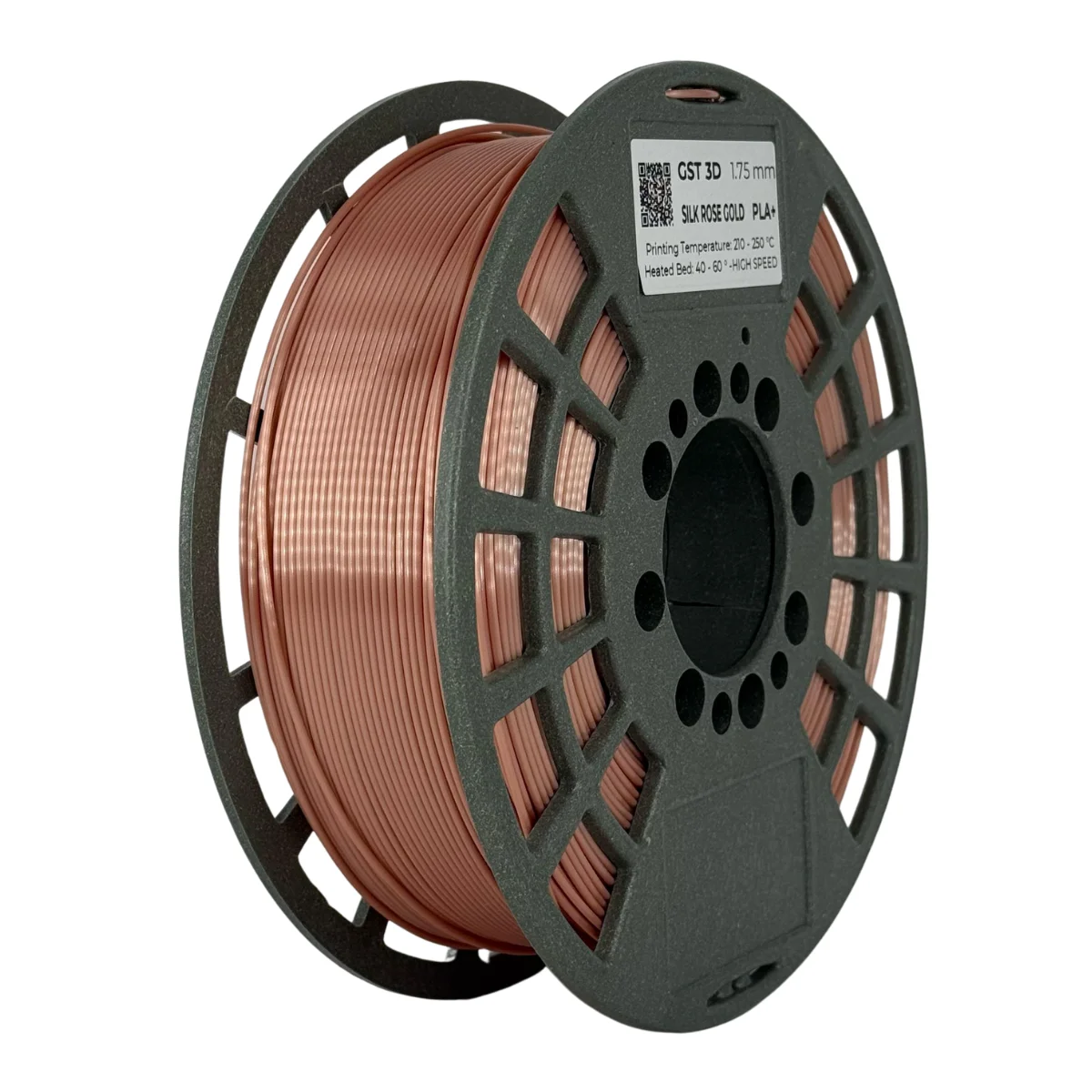 SILK BICOLOR ORO ROSADO ROSE GOLD GST SIN CAJA PLA Filamento 3D 1.75 1KG