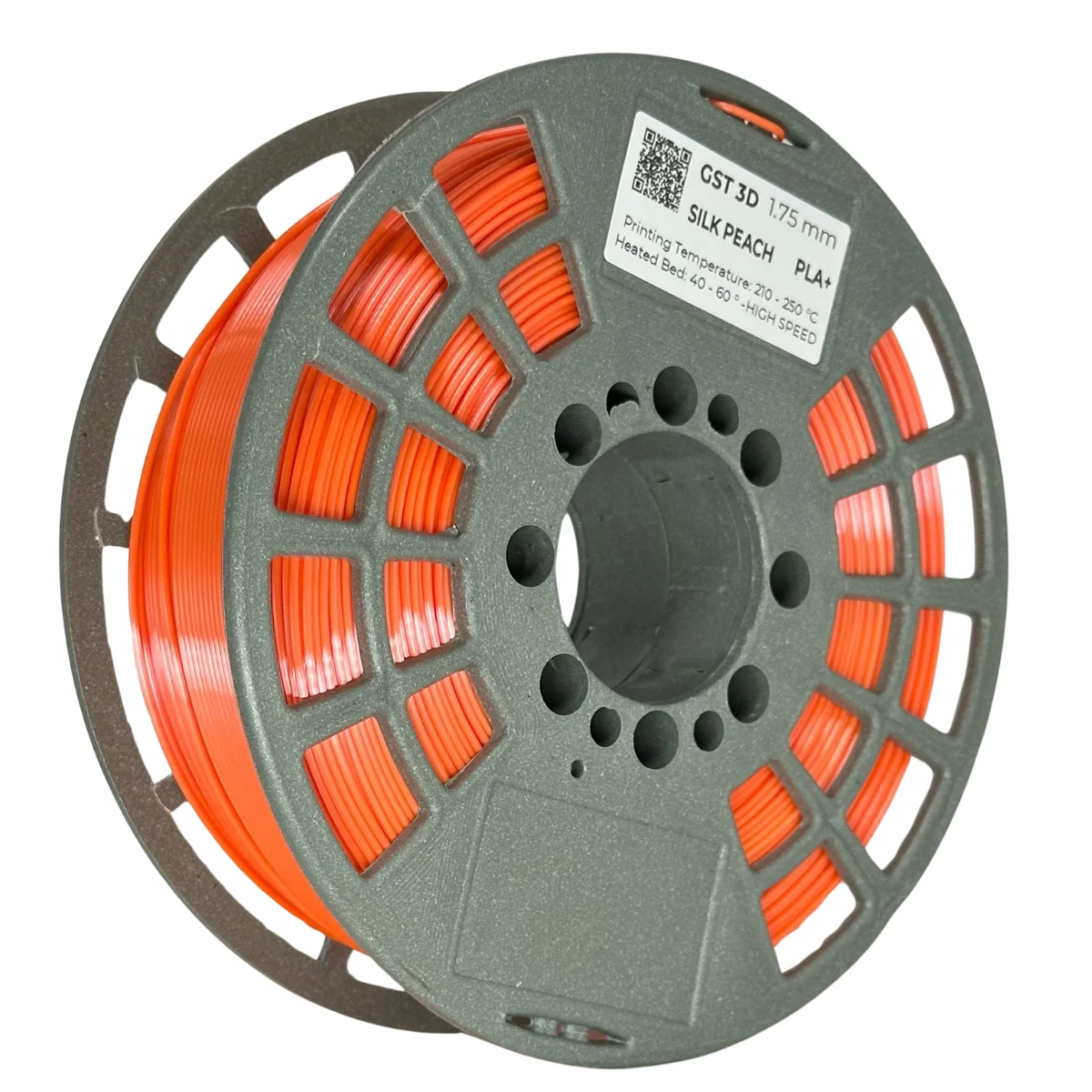 SILK DURAZNO PEACH GST CON CAJA PLA Filamento 3D 1.75 1KG