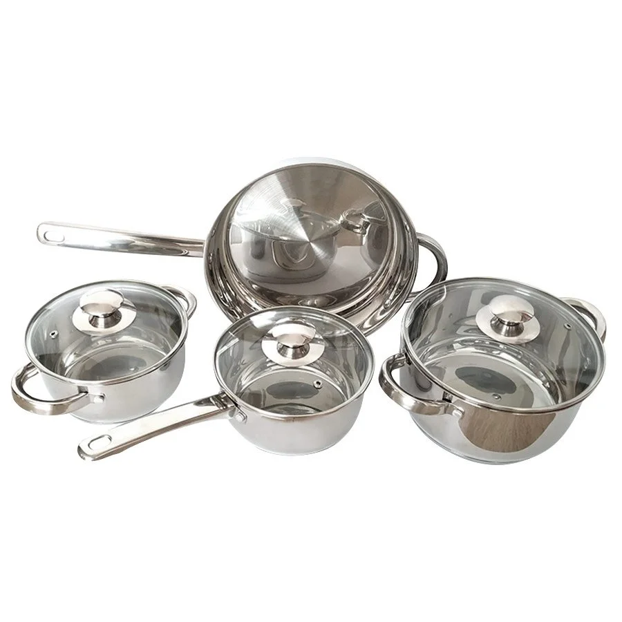 Set de cocción de acero inoxidable de 4 piezas VONNE CCN092