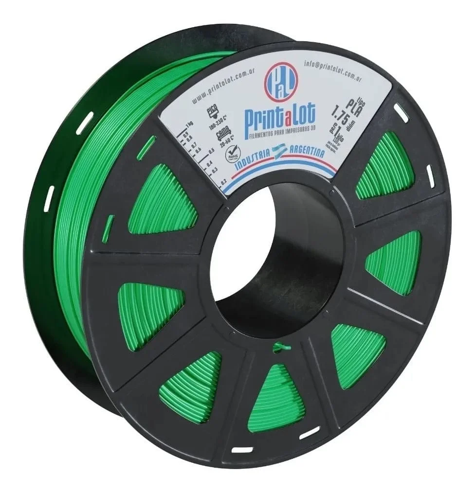 VERDE MILITAR METALIZADO PLA PrintaLot x1KG Filamento 3D DIAMETRO 1,75mm