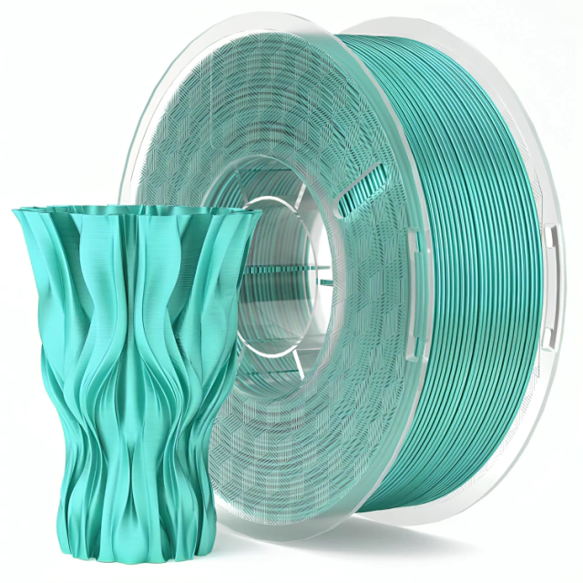 VERDE MENTA SILK PLA Elegoo Filamento Diámetro 1,75mm 50.203.0286
