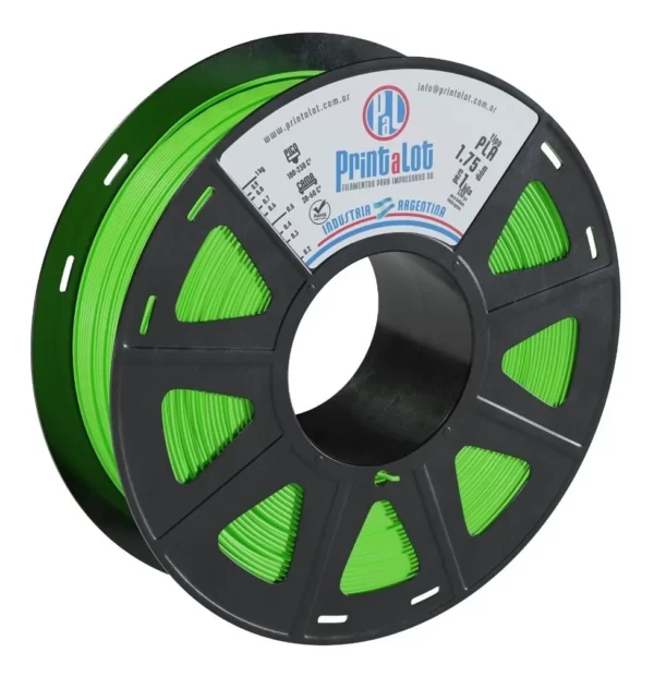VERDE NINJA PLA PrintaLot x1KG Filamento 3D DIAMETRO 1,75mm