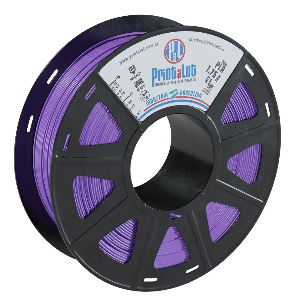 VIOLETA PLA PrintaLot x1KG Filamento 3D DIAMETRO 1,75mm