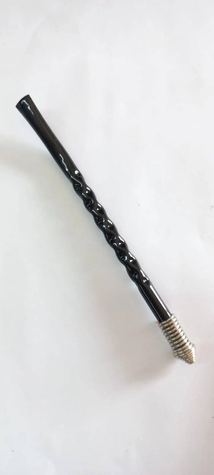 NEGRO BOMBILLA RESORTE TORNEADA