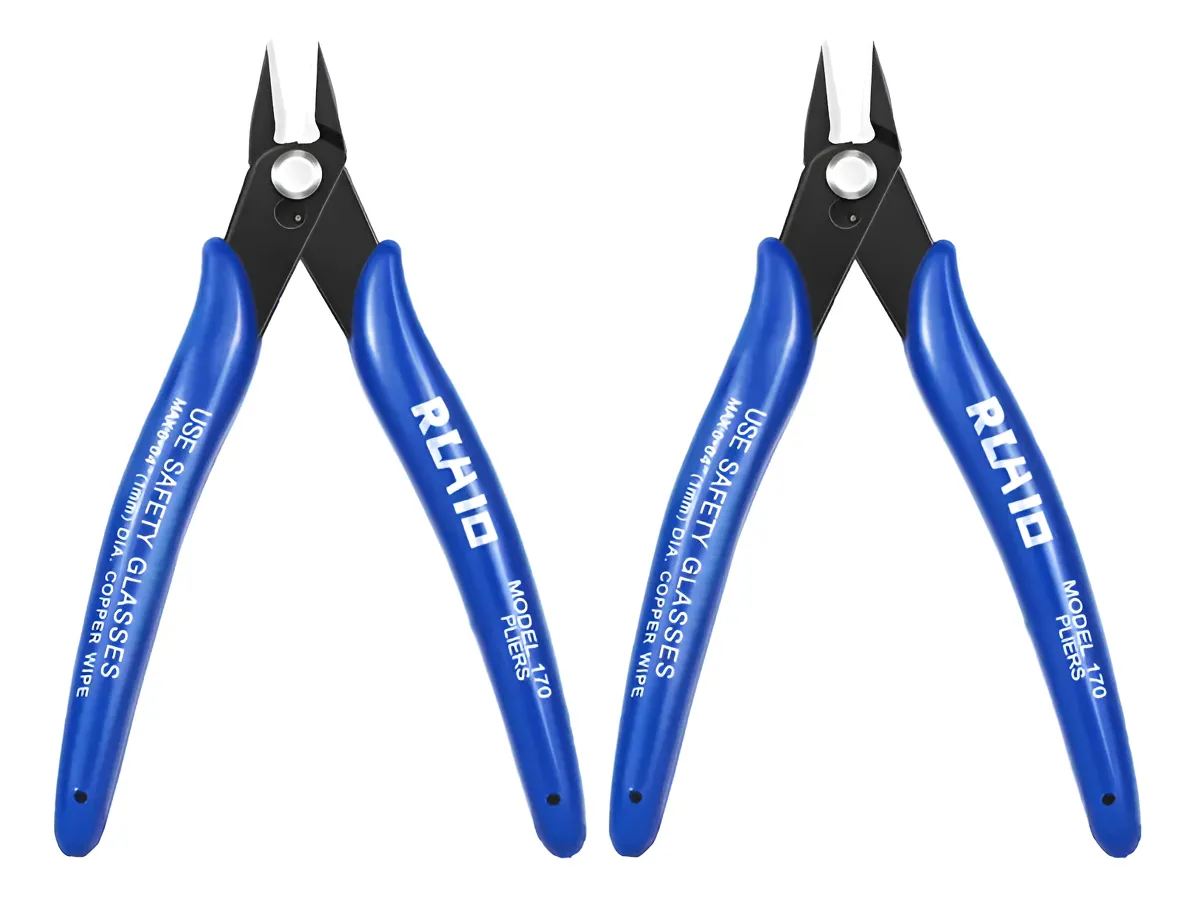 Alicate De Precision Rlh10 Electronica Modelismo Artesania Azul